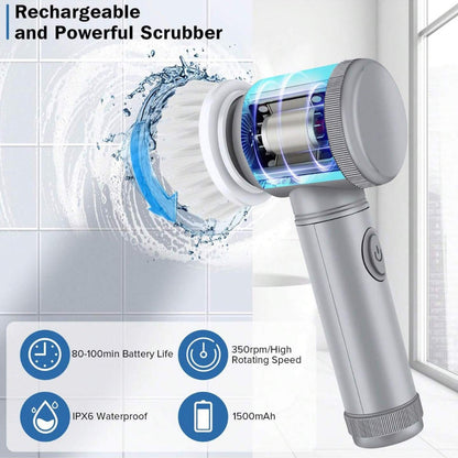 🧽 Multi-Head Cleaning Brush