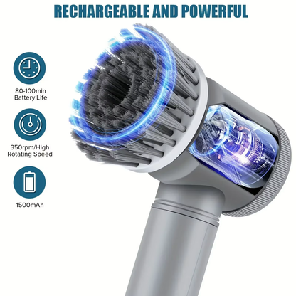 🧽 Multi-Head Cleaning Brush